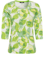 Citron Leaf Design Edda Top
