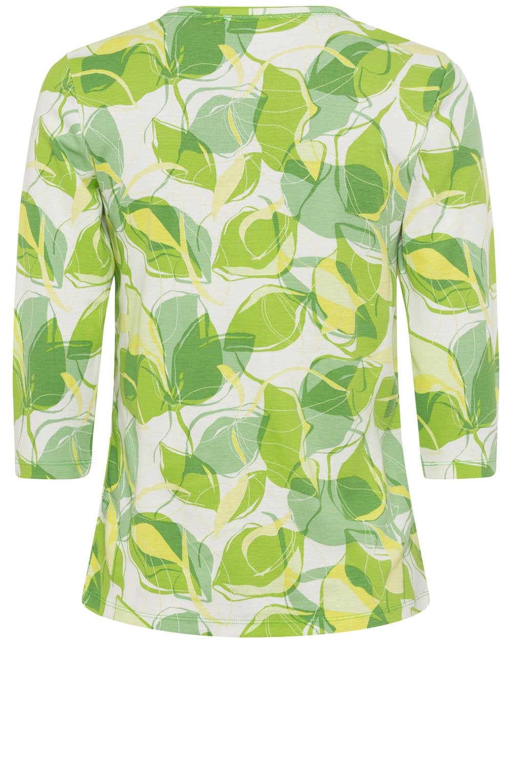 Citron Leaf Design Edda Top