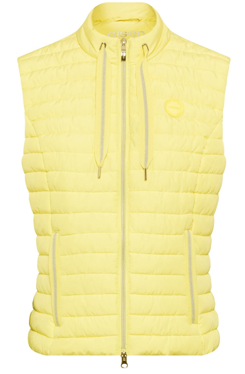 Citron Quilted Gilet