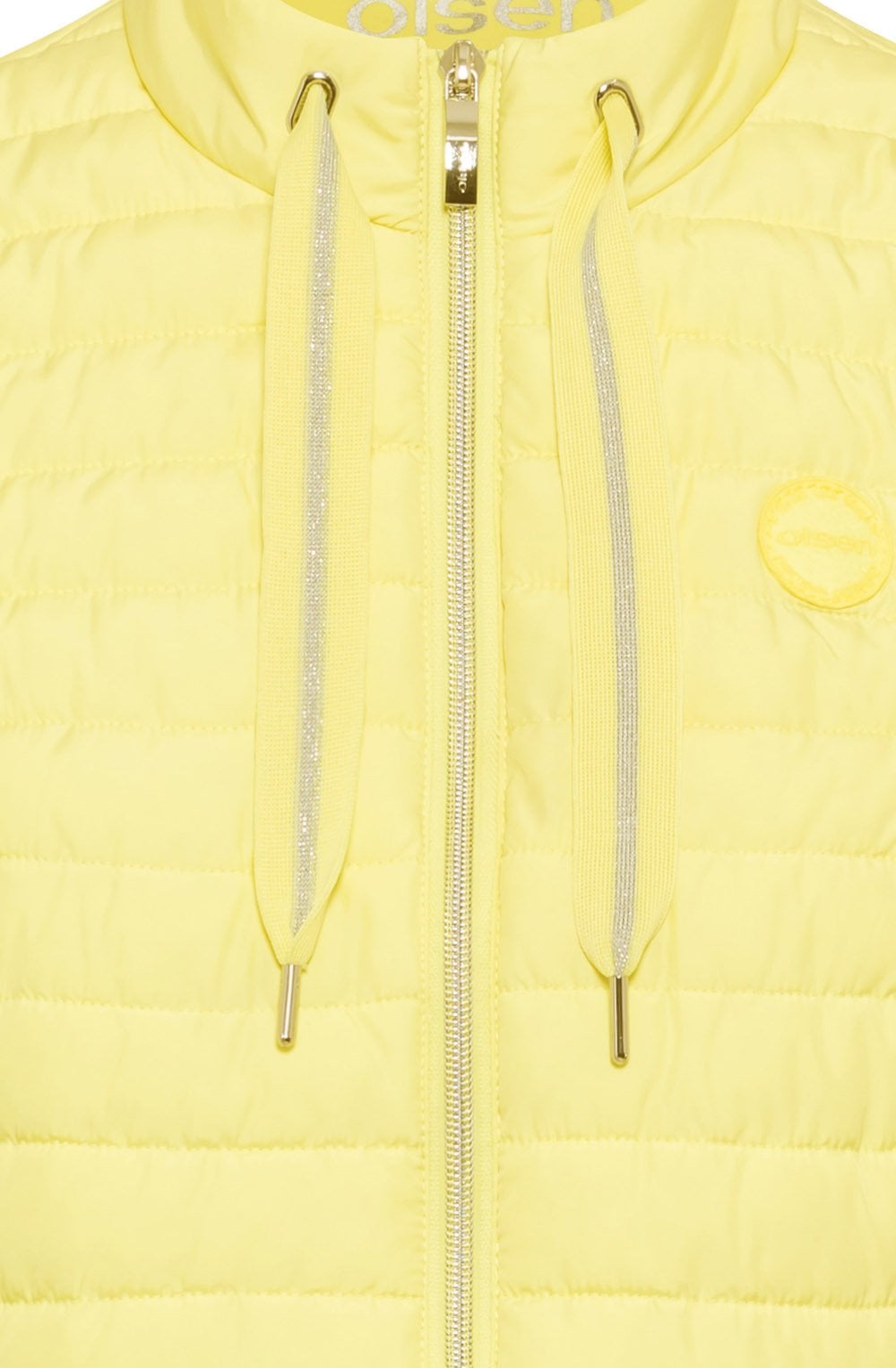 Citron Quilted Gilet