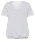 Clara Relaxed White Top