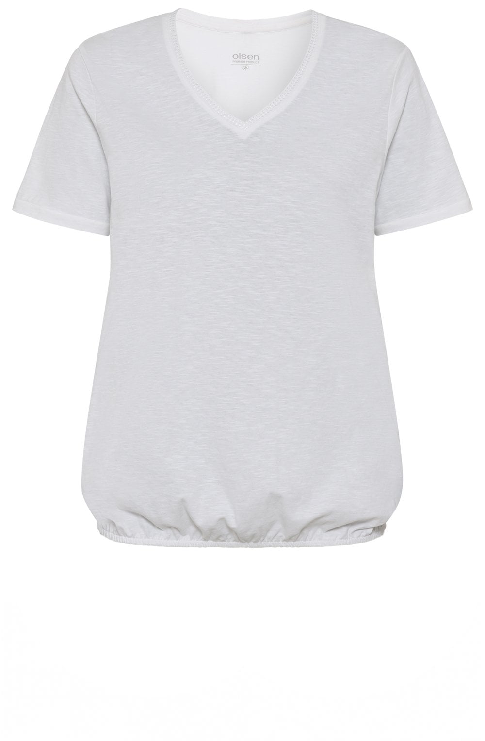 Clara Relaxed White Top