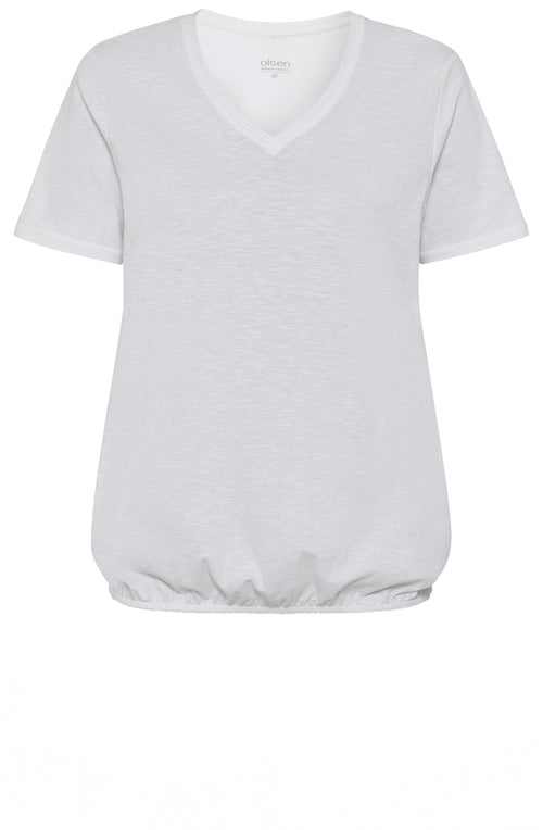 Clara Relaxed White Top