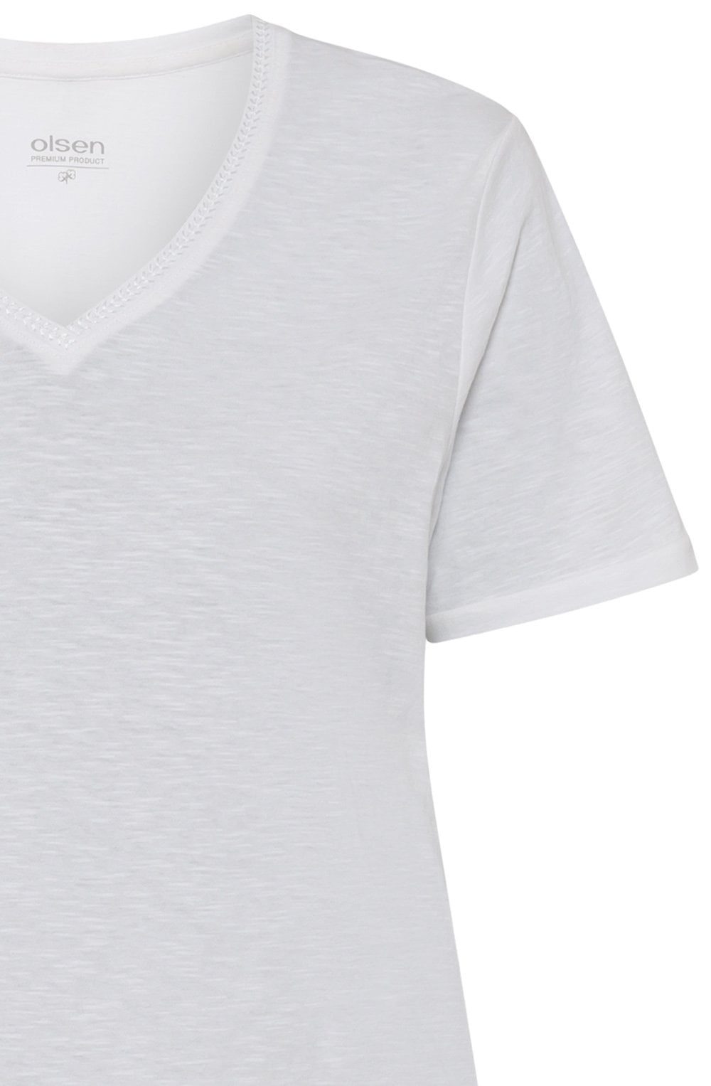Clara Relaxed White Top