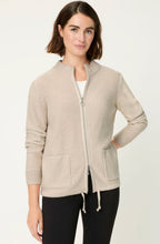 Classic Beige Drawstring Henny Cardigan