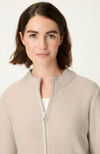 Classic Beige Drawstring Henny Cardigan
