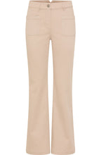 Classic Beige Mona Bootcut Jeans