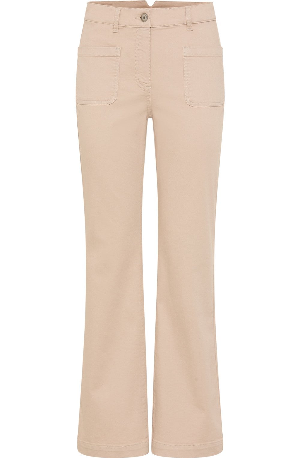 Classic Beige Mona Bootcut Jeans