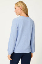 Cloud Blue Balloon Sleeve Henny Jumper