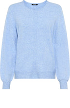 Cloud Blue Balloon Sleeve Henny Jumper
