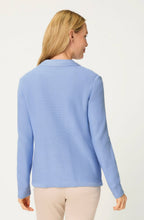 Cloud Blue Drawstring Henny Cardigan