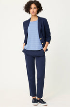 Cloud Blue Square Neck Henny Jumper