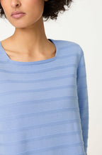 Cloud Blue Square Neck Henny Jumper