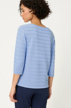 Cloud Blue Square Neck Henny Jumper