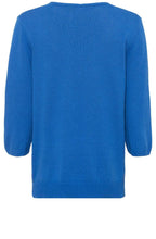 Cobalt Blue V Neck Jumper