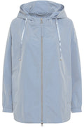 Cool Gray Blue Wind and Water Repellent Coat