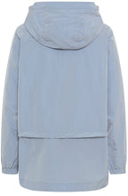 Cool Gray Blue Wind and Water Repellent Coat