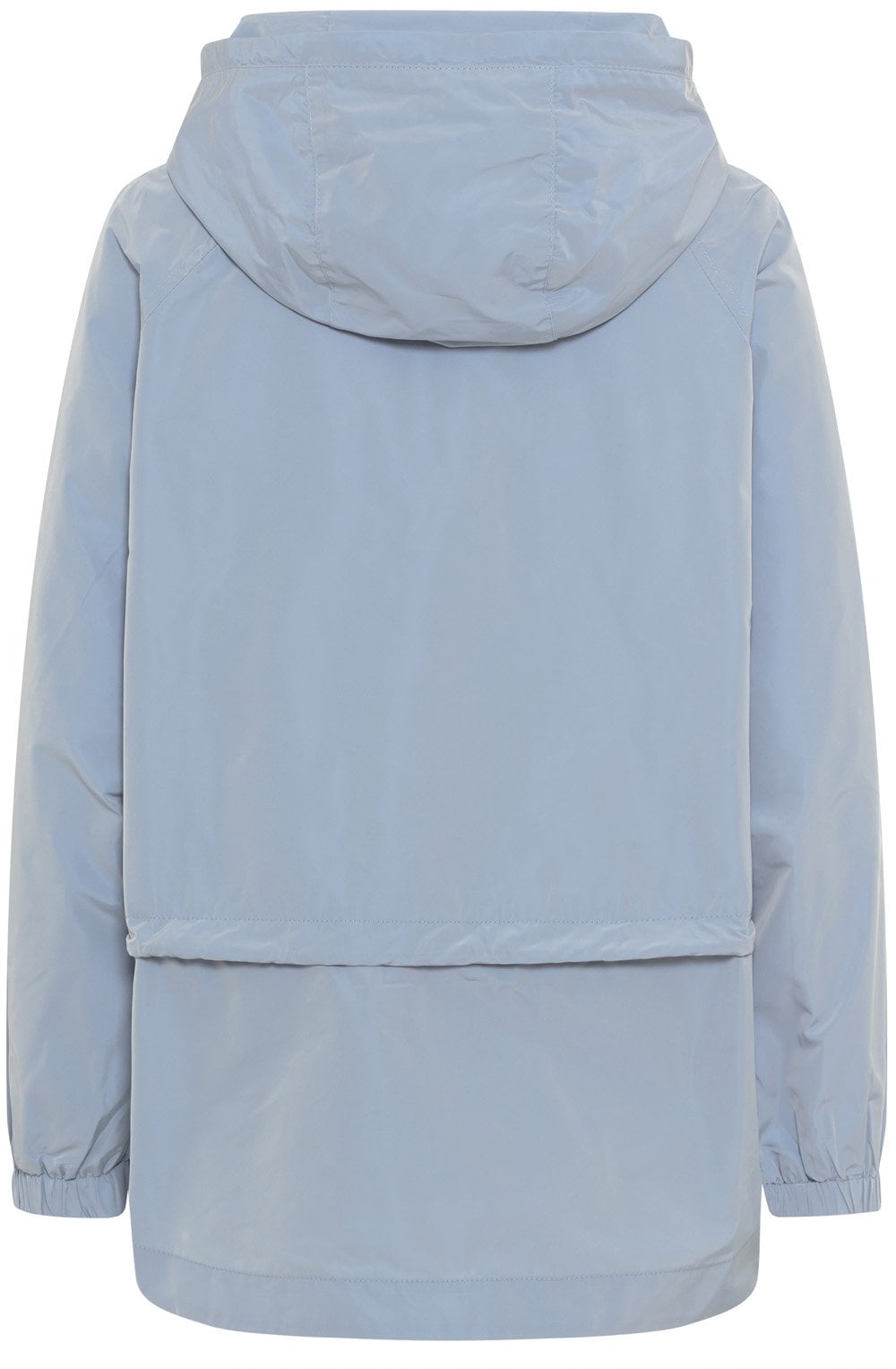 Cool Gray Blue Wind and Water Repellent Coat