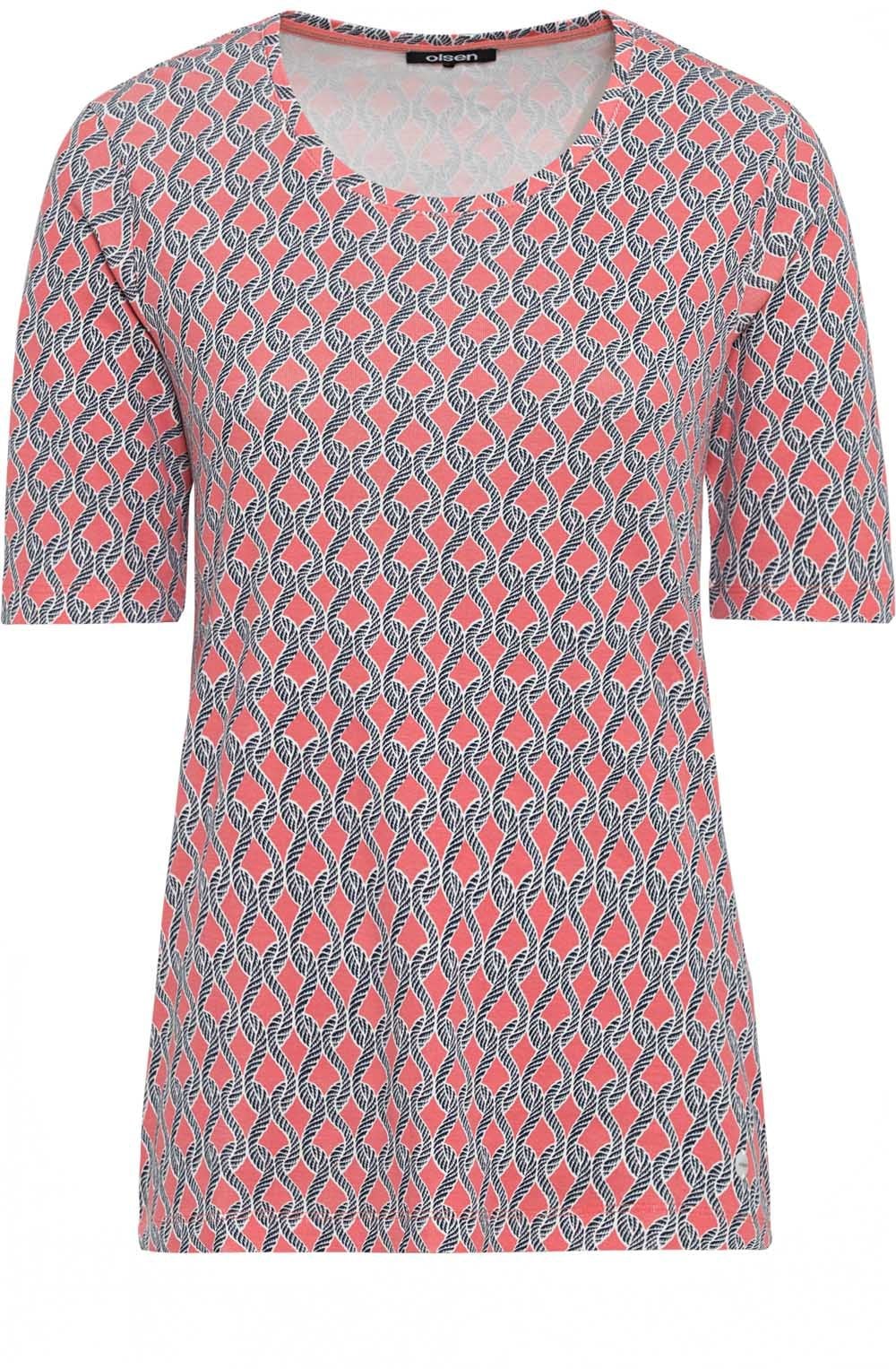Coral Rope Design Top