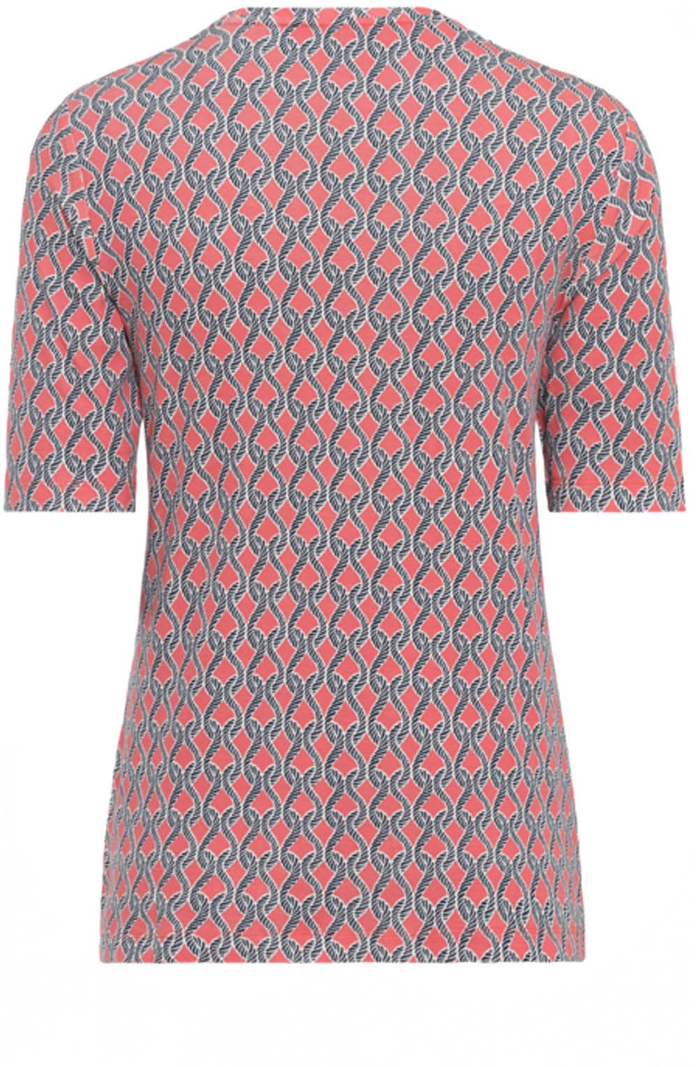 Coral Rope Design Top