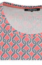 Coral Rope Design Top