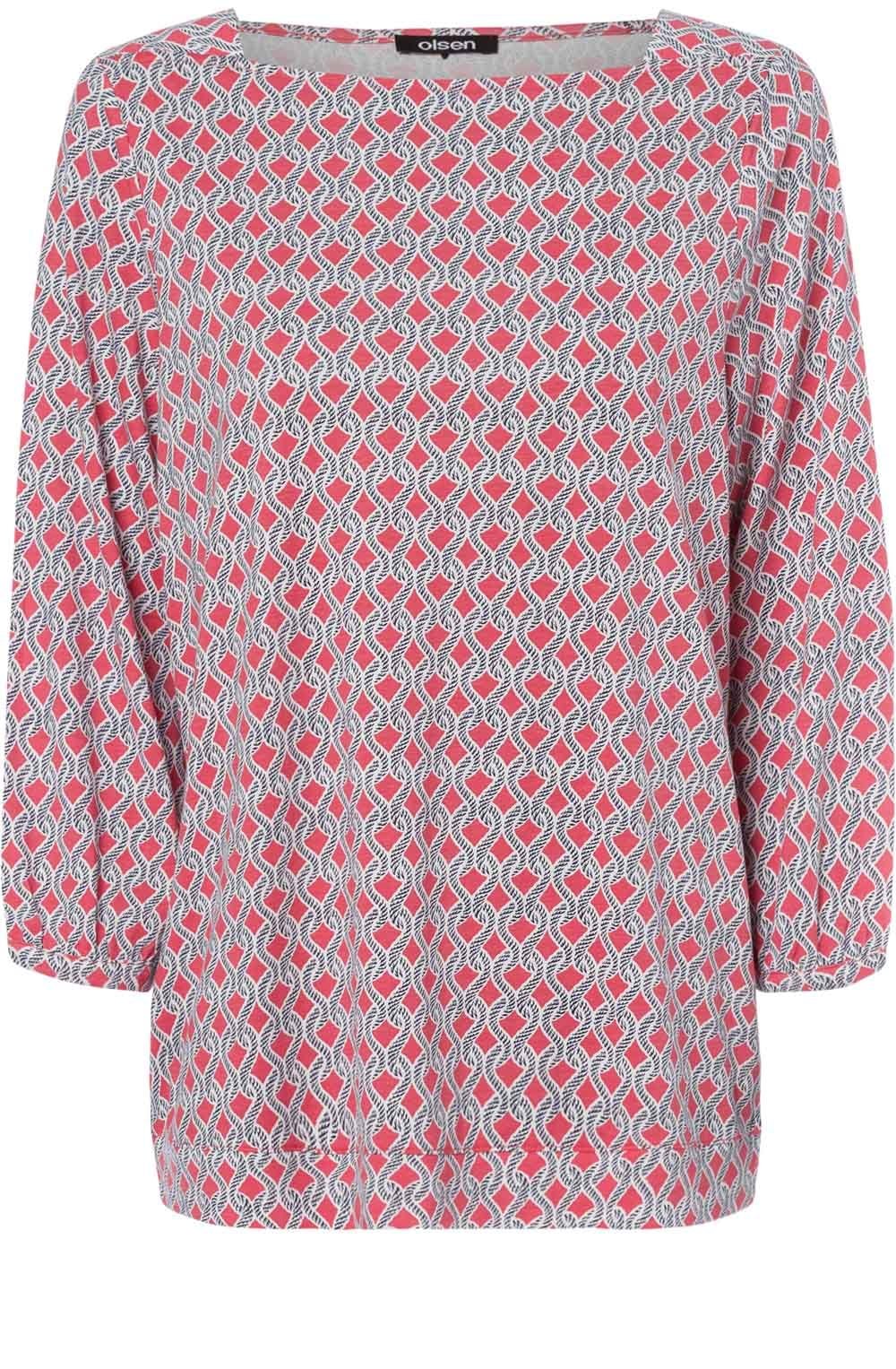 Coral Rope Design Top