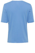 Cornflower Blue Abstract Design T Shirt