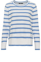 Cornflower Blue Striped Jumper