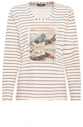 Cream Alpine Lodge Jersey Top