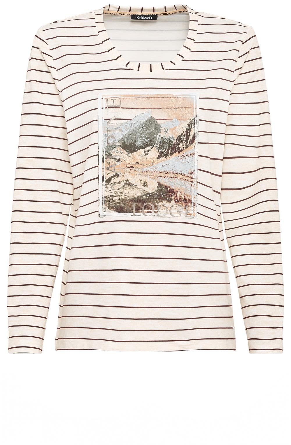 Cream Alpine Lodge Jersey Top