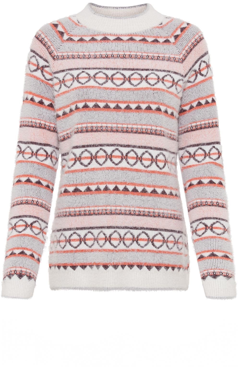 Cream Melange Super Soft Fluffy Jumper