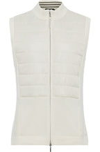 Cream Quilted Front Waistcoat