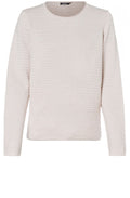 Cream Ribbed Knit Jumper