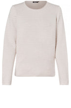 Cream Ribbed Knit Jumper