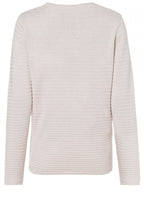Cream Ribbed Knit Jumper