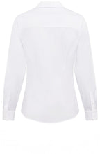 Crisp White Shaped Blouse