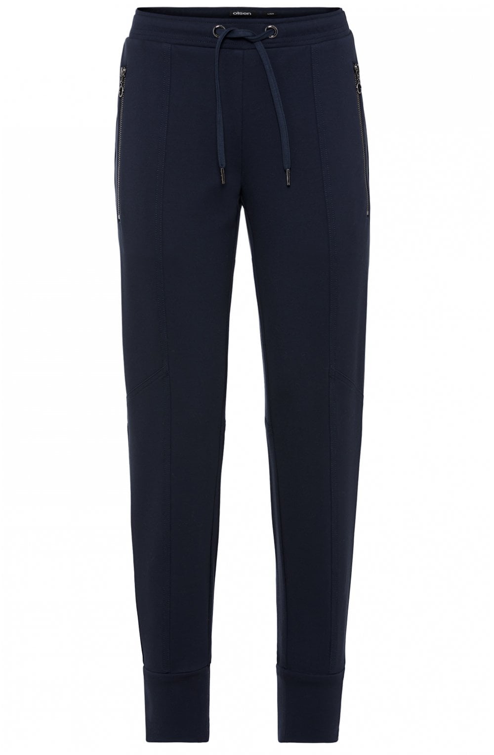 Crown Blue Jogger Style Trouser