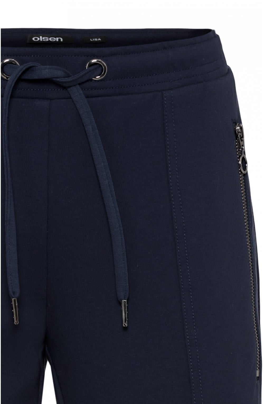 Crown Blue Jogger Style Trouser