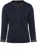 Crown Blue Quilted Jacket