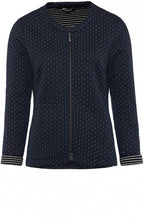 Crown Blue Quilted Jacket