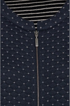 Crown Blue Quilted Jacket