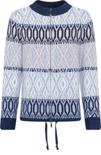 Crystal Blue Norweigan Henny Cardigan