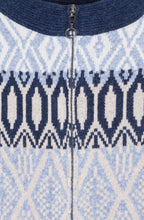 Crystal Blue Norweigan Henny Cardigan