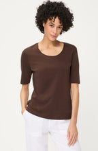 Dark Brown Edda T Shirt