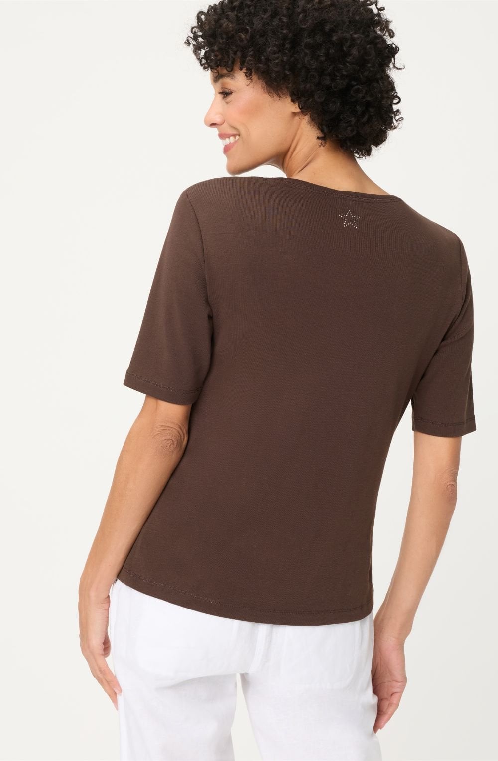 Dark Brown Edda T Shirt