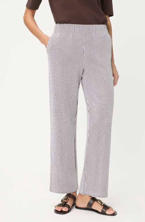 Dark Brown Pin Striped Anna Trousers