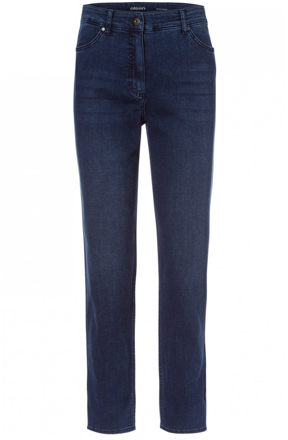 Dark Denim Mona Straight Leg Jeans