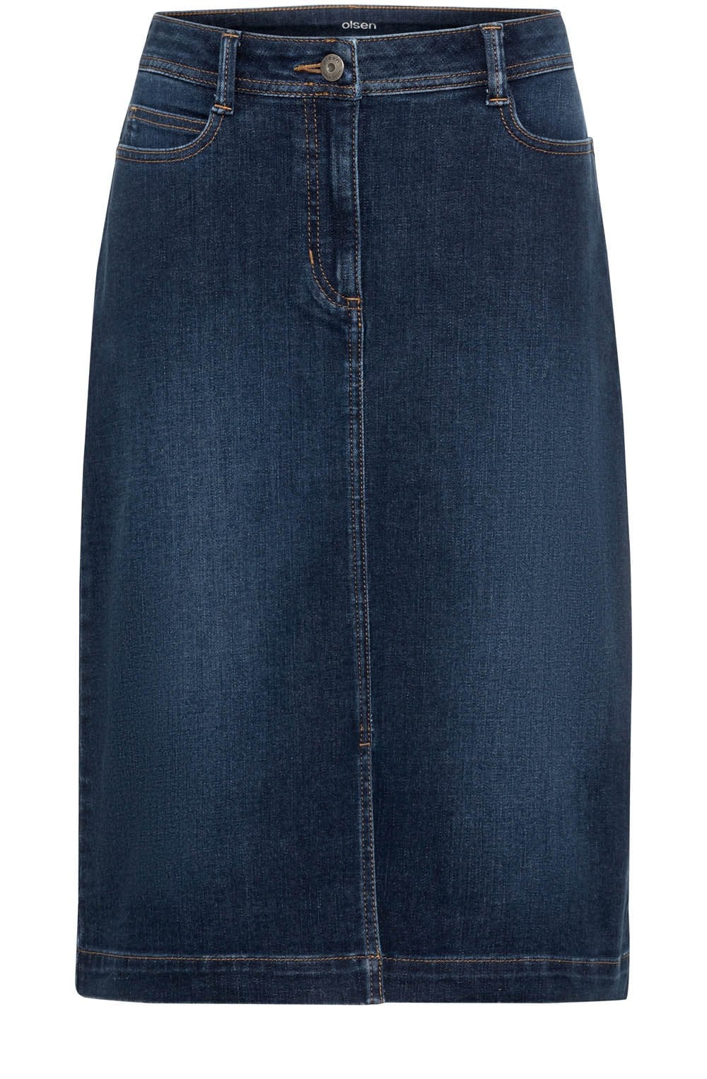 Dark Denim Skirt