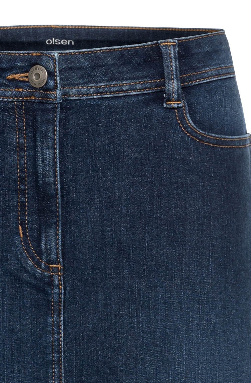 Dark Denim Skirt