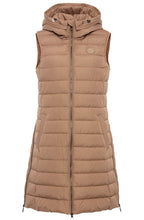 Dark Golden Puffer Waistcoat